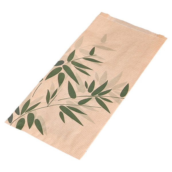 BOLSAS PANADERÍA 'FEEL GREEN' 2 KG 32 G/M2 19+8x35 CM NATURAL KRAFT (250 UNID.)
