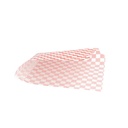 PAPEL ANTIGRASAS ABIERTO 2 LADOS FAST FOOD 'FITIPALDI' 35 G/M2 16x16,5 CM ROJO PERG. ANTIGRASAS (500 UNID.)