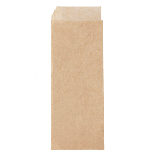 [256.59] PAPEL ANTIGRASAS ABIERTO 2 LADOS - HOT DOG 34 G/M2 9+3x22 CM NATURAL PERG. ANTIGRASAS (500 UNID.)
