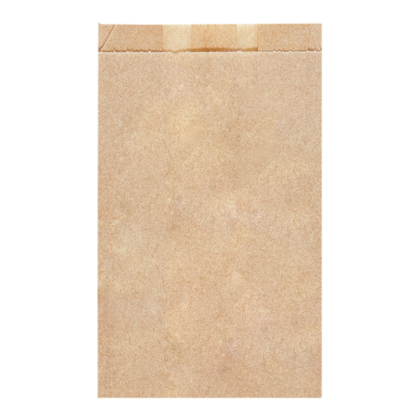 [255.75] BOLSAS CROISSANTS 32 G/M2 14+7x22 CM NATURAL KRAFT (500 UNID.)