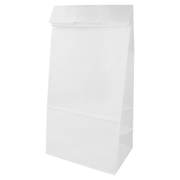 [264.16] BOLSAS SOS SIN ASAS 48 G/M2 18+12x28 CM BLANCO CELULOSA (500 UNID.)