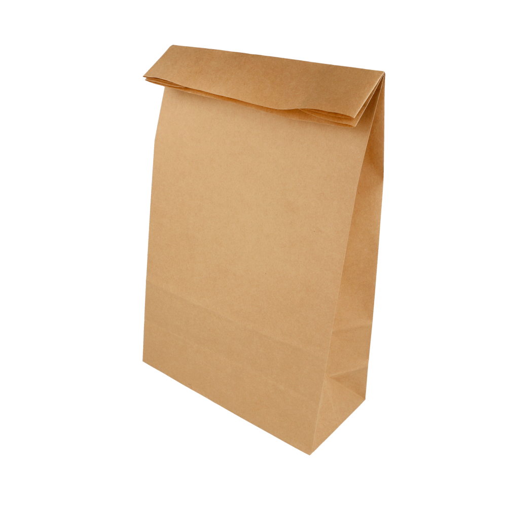 [206.69] Bolsas Sos Sin Asas 70 G/M2 20+9X34,5 Cm Natural Kraft (500 Unid.)