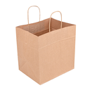 Bolsas Sos Catering Con Asas 90 G/M2 26+20X27 Cm Natural Kraft (250 Unid.)