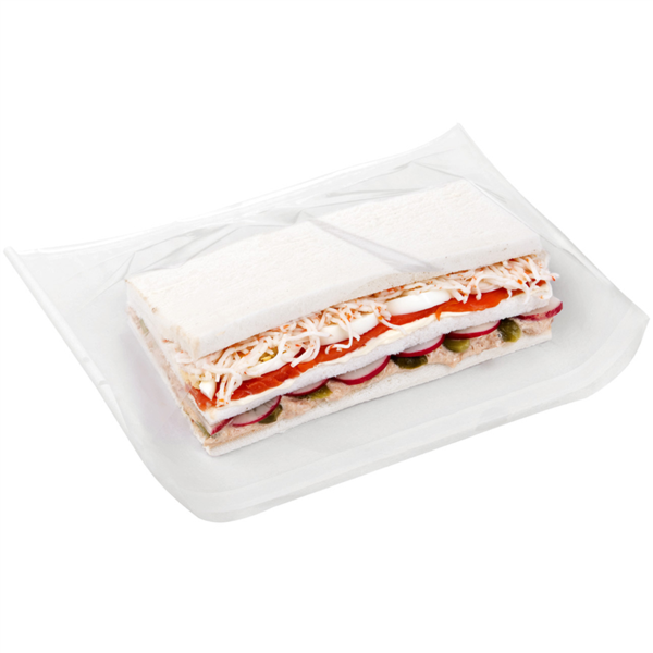 DELI PACK AUTOCIERRE 30 G/M2 + 13 PP 28x22/20 CM BLANCO KRAFT (500 UNID.)
