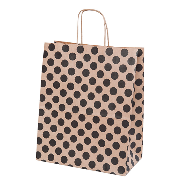 [192.52] BOLSAS SOS CON ASAS - TOPOS 80 G/M2 26+14x32 CM NATURAL KRAFT (250 UNID.)