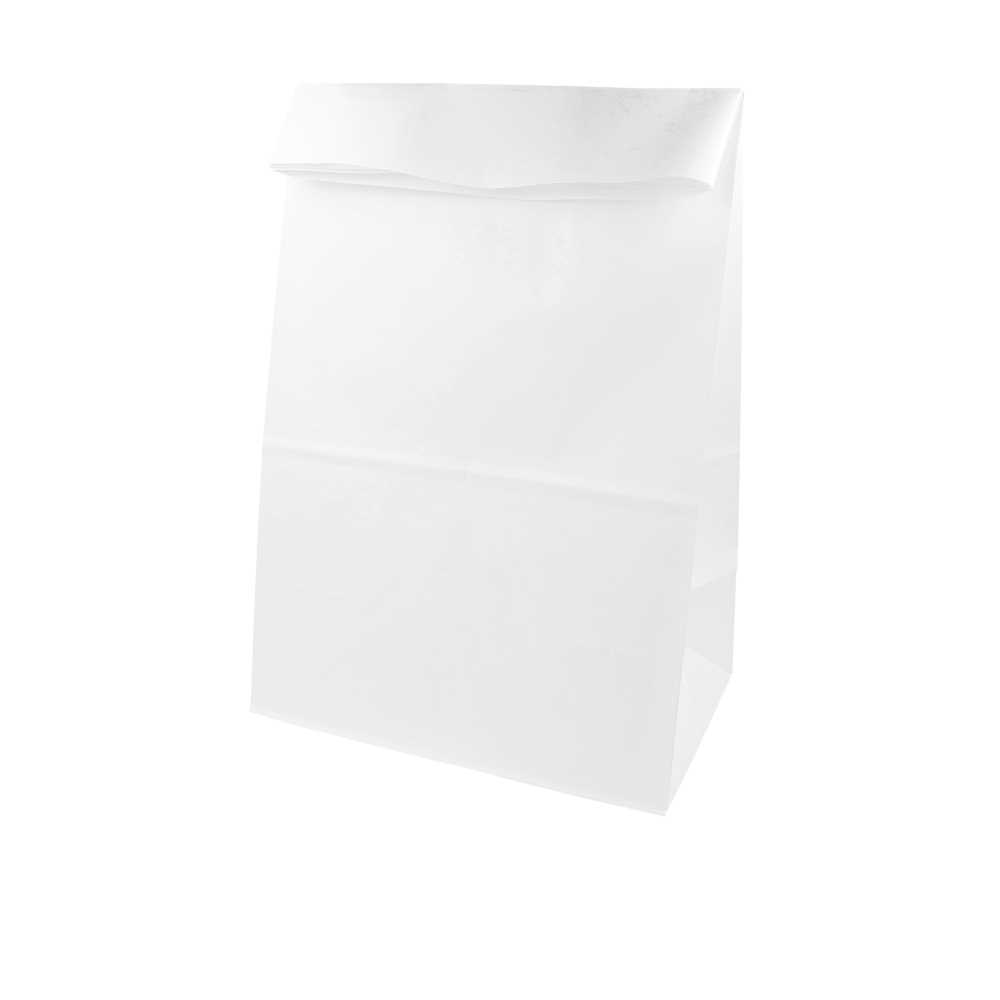 BOLSAS SOS SIN ASAS 70 G/M2 22+14x37 CM BLANCO CELULOSA (500 UNID.)