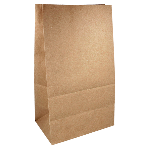 [260.23] BOLSAS SOS SIN ASAS PARA FRUTAS 60 G/M2 22+14x37 CM NATURAL KRAFT (500 UNID.)