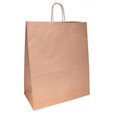 BOLSAS SOS CON ASAS 100 G/M2 40+20x48 CM NATURAL KRAFT (150 UNID.)