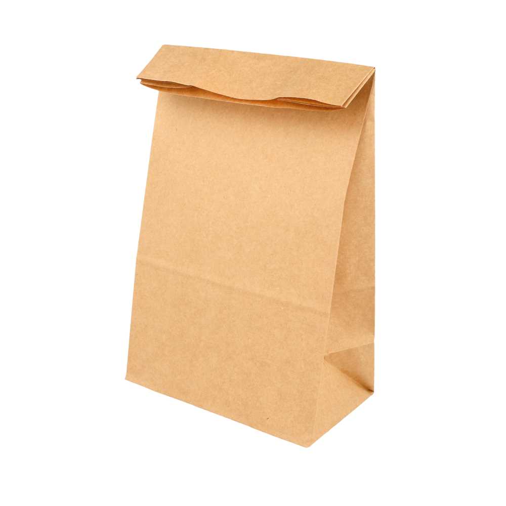 [222.30] Bolsas Sos Sin Asas 70 G/M2 14+8X24 Cm Natural Kraft (1000 Unid.)