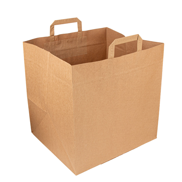 [535.11] Bolsas Sos Cajas Pizza 110 G/M2 36+31X36 Cm Natural Kraft (125 Unid.)