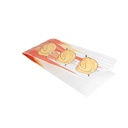 BOLSAS PARA 1/2 POLLO 40 G/M2 + 20µ PP 13+7,5x28 CM BLANCO PAPEL (1000 UNID.)