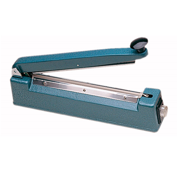 [595.05] Selladora Eléctrica - Ancho Máximo 40 Cm 59X11,5X21 Cm Azul Metal (1 Unid.)