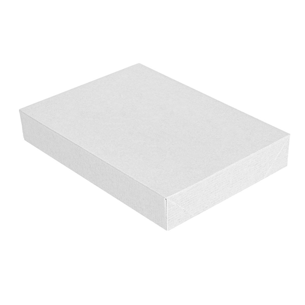 [254.81] TAPAS SIN VENTANA PARA CAJAS 254.77 'THEPACK' 250 G/M2 11x15x2 CM BLANCO CARTÓN ONDULADO NANO-MICRO (200 UNID.)