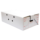 CAJAS DE TRANSPORTE 59,5x37x19 CM BLANCO CARTÓN (15 UNID.)