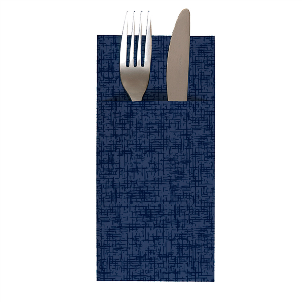[259.60] Servilletas Canguro 'Jazz' 55 G/M2 40X40 Cm Azul Marino Airlaid (700 Unid.)