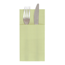 SERVILLETAS CANGURO 'LIKE LINEN - IPANEMA' 70 G/M2 40x40 CM PISTACHO SPUNLACE (700 UNID.)