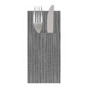 SERVILLETAS CANGURITO 'SAFARI' 55 G/M2 33x40 CM GRIS AIRLAID (700 UNID.)