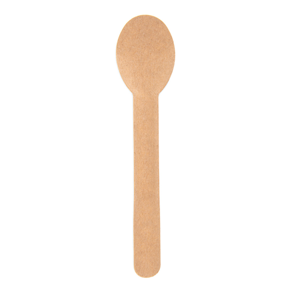 Cucharas 'Paper Cutlery' 960 G/M2 15,8 Cm Natural Papel (50 Unid.)
