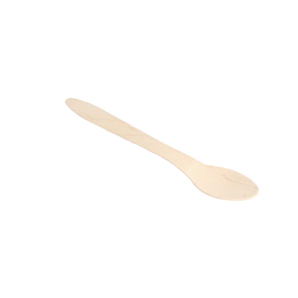 [224.68] CUCHARAS 'CURVE' 18,7 CM NATURAL MADERA (100 UNID.)