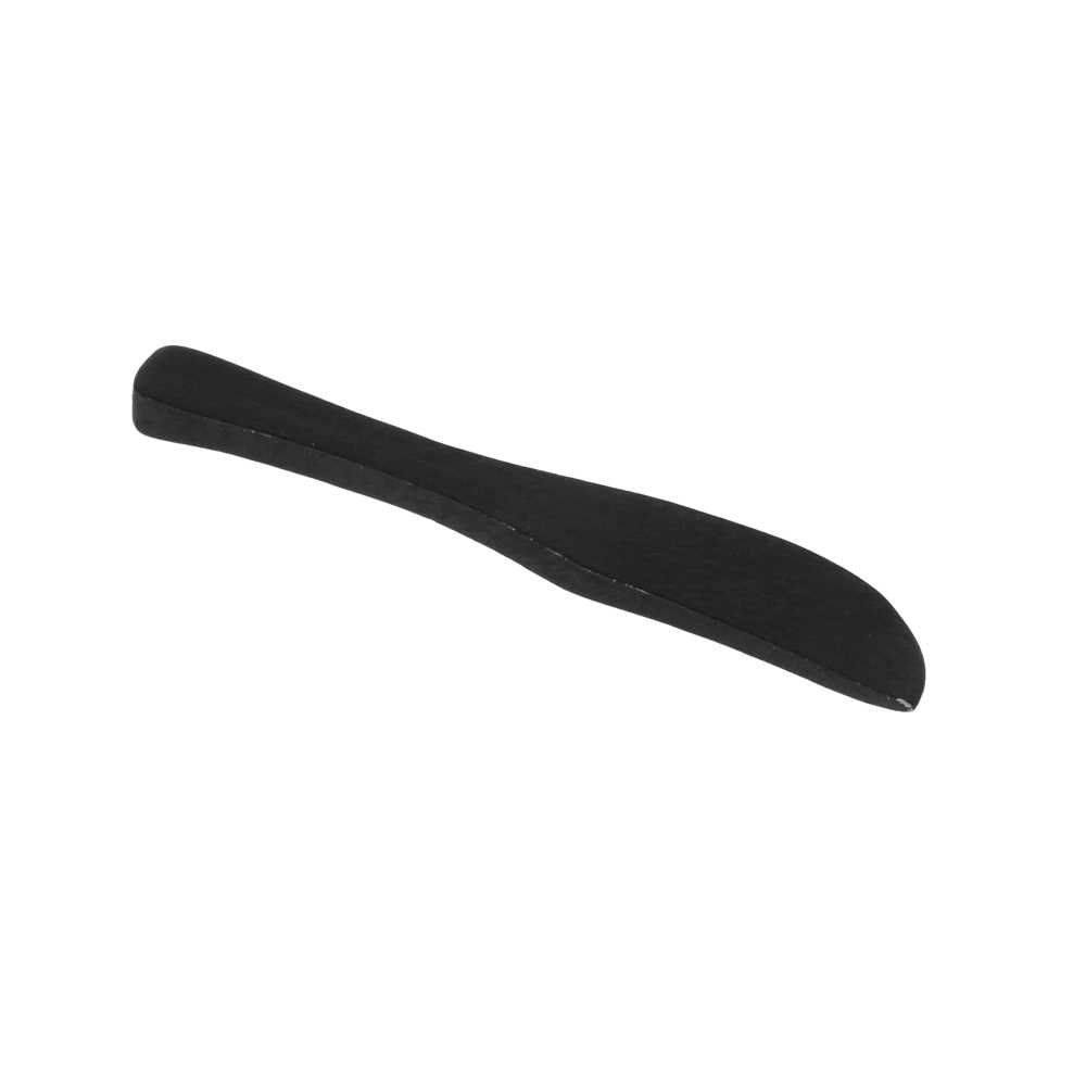 [191.81] MINI CUCHILLOS 9 CM NEGRO BAMBÚ (50 UNID.)