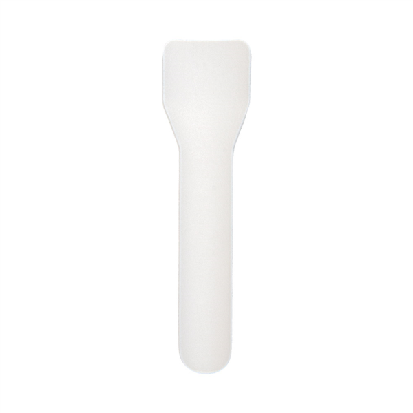 [268.65] CUCHARILLAS HELADO 'PAPER CUTLERY' 960 G/M2 9,5 CM BLANCO PAPEL (500 UNID.)