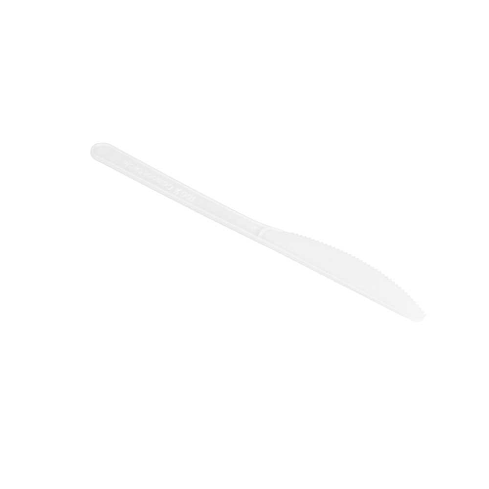 CUCHILLOS 18 CM BLANCO CPLA (1000 UNID.)