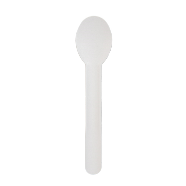 [266.18] Cucharas 'Paper Cutlery' 960 G/M2 15,8 Cm Blanco Papel (1000 Unid.)