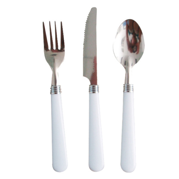 [170.98] Cubiertos 20/18,3/18 Cm Blanco Inox (200 Unid.)