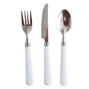 Cubiertos 20/18,3/18 Cm Blanco Inox (200 Unid.)