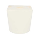 Envases Multiuso Microondables 780 Ml 305 + 18 Pe G/M2 Ø9X9 Cm Blanco Cartoncillo (50 Unid.)