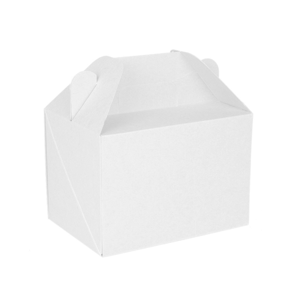 Maletas De Comida Para Llevar 'Thepack' 230 G/M2 18X12X9 Cm Blanco Cartón Ondulado Nano-Micro (100 Unid.)