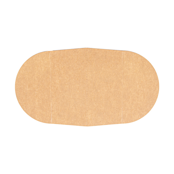 SEPARADOR 2 COMPARTIMENTOS ENSALADERA 226.64 300 + 18 PE G/M2 Ø25,4/14x6,3 CM NATURAL KRAFT (600 UNID.)