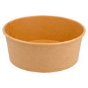 ENSALADERAS 750 ML - 25 oz 300 + 18 PE G/M2 Ø 15/12,8x6 CM NATURAL KRAFT (300 UNID.)