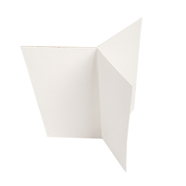 SEPARADOR 3 COMPARTIMENTOS 260 + 36 PE G/M2 Ø12,7/10,4x8,5 CM BLANCO CARTONCILLO (500 UNID.)