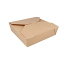 CAJAS AMERICANAS MICROONDABLES 'THEPACK' 2910 ML 240 + 12PP G/M2 21,7x21,7x6 CM NATURAL CARTÓN ONDULADO NANO-MICRO (100 UNID.)