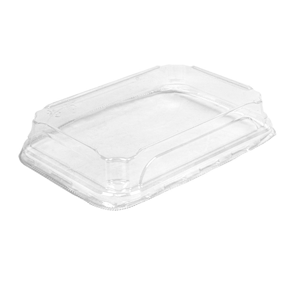 [268.93] Tapas Para Recipientes 268.86/87 16,5X11,5X3,2 Cm Transparente Pet (600 Unid.)