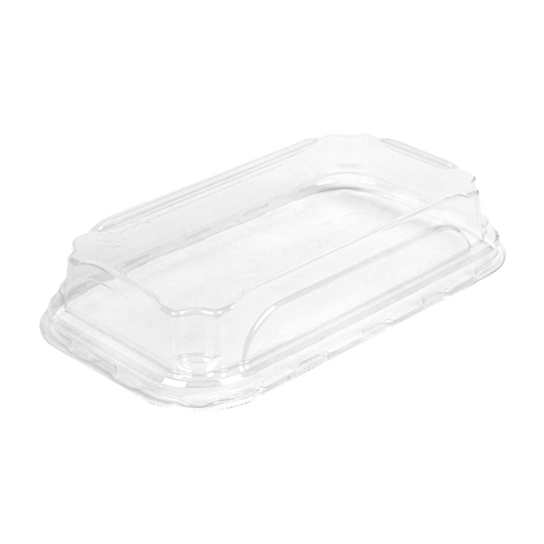 Tapas Para Recipientes 268.82/83 16X9,1X3,2 Cm Transparente Pet (800 Unid.)