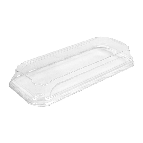 Tapas Para Recipientes 268.84/85 22,1X9,1X3,2 Cm Transparente Pet (600 Unid.)