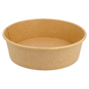 ENSALADERAS 1300 ML 340 + 18 PE G/M2 Ø 18,7/16x7 CM NATURAL KRAFT (300 UNID.)