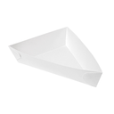 Barquillas Triangulares 'Thepack' 230 G/M2 14,5X19X3,5 Cm Blanco Cartón Ondulado Nano-Micro (900 Unid.)