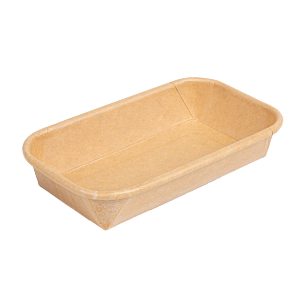 [268.80] Recipientes Para "Sushi" 20Pe + 280 +16Pe G/M2 14X8X2,4 Cm Natural Kraft (800 Unid.)
