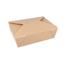 Cajas Americanas Microondables 'Thepack' 1980 Ml 240 + 12Pp G/M2 19,6X14X6,2 Cm Natural Cartón Ondulado Nano-Micro (200 Unid.)