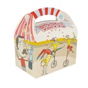 CAJAS MENU INFANTIL 'CIRCUS' 320 G/M2 15,50x10,50x17,50 CM CUATRICROMÍA CARTONCILLO (300 UNID.)