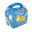 CAJAS MENU INFANTIL "ESPACIO" 320 G/M2 15,50x10,50x17,50 CM CUATRICROMÍA CARTONCILLO (300 UNID.)