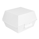 Conchas Hamburguesa 'Thepack' 230 G/M2 13X12,5X9 Cm (M) Blanco Cartón Ondulado Nano-Micro (500 Unid.)