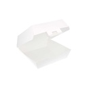 Conchas Hamburguesa 'Thepack' 230 G/M2 14,2X13,7X6,1 Cm (L) Blanco Cartón Ondulado Nano-Micro (500 Unid.)