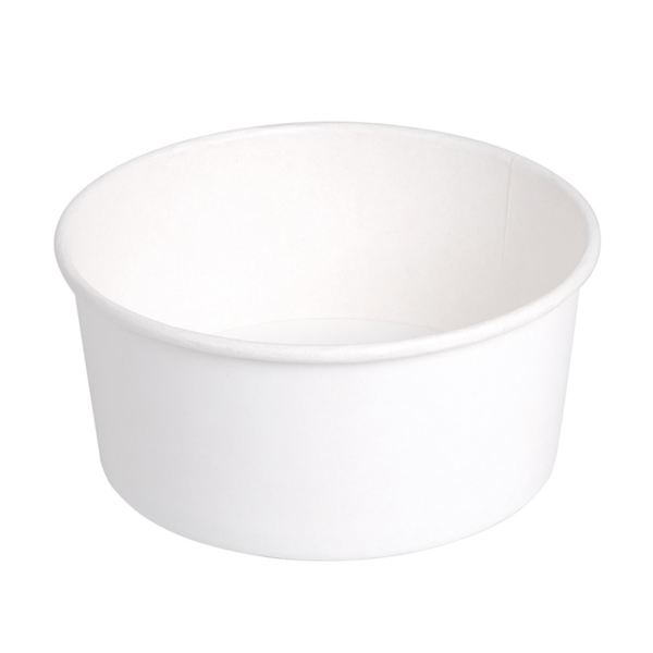 [240.10] ENSALADERAS 750 ML 320 + 18 PE G/M2 Ø 14,5/12,5x7 CM BLANCO CARTÓN (500 UNID.)