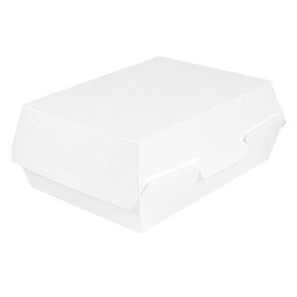 Cajas "Lunch Box" 'Thepack' 230 G/M2 22,5X17X8,5 Cm Blanco Cartón Ondulado Nano-Micro (300 Unid.)