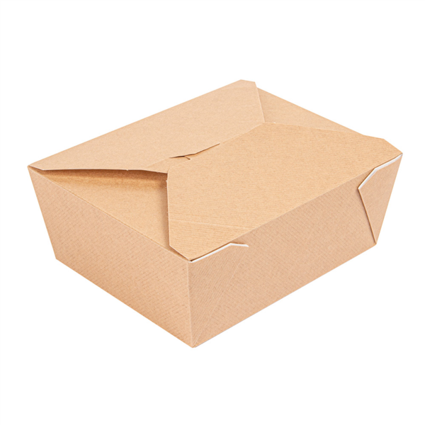 CAJAS AMERICANAS MICROONDABLES 'THEPACK' 1350 ML 220 + 12PP G/M2 15,2x12,1x6,5 CM NATURAL CARTÓN ONDULADO NANO-MICRO (300 UNID.)