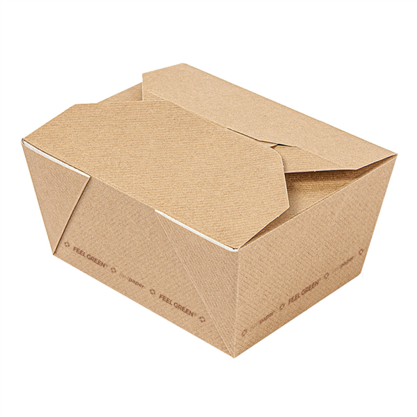 CAJAS AMERICANAS MICROONDABLES 'THEPACK' 780 ML 220 G/M2 11,3x9x6,3 CM NATURAL CARTÓN ONDULADO NANO-MICRO (500 UNID.)